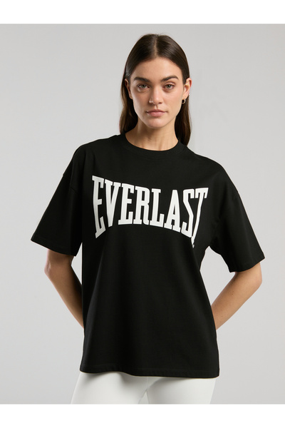 EVERLAST Ever Classics Wmn Oversize Black Women's T-Shirt