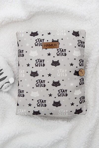 HAMUR حقيبة العناية بالطفل من Fox Mother - منظم تغيير وتغيير الحفاضات لحديثي ...