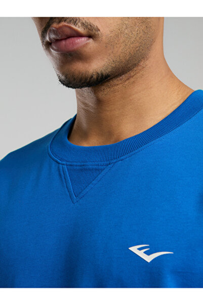 EVERLAST Tricou pentru bărbați Ever Classics oversize cu imprimeu pe spate Dark Indigo