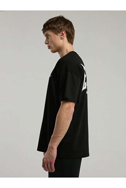 EVERLAST Ανδρικό μπλουζάκι Ever Classics Oversize με στάμπα στην πλάτη