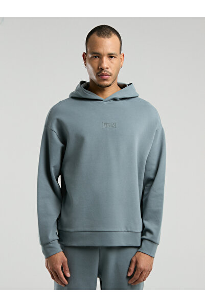 EVERLAST Ever Relaxed Comfort Сірий чоловічий світшот з капюшоном