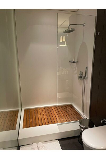 ORPA ORMAN ÜRÜNLERİ Katlanabilir Ahşap Duş Izgarası (Birmanya Teak Ağacı)