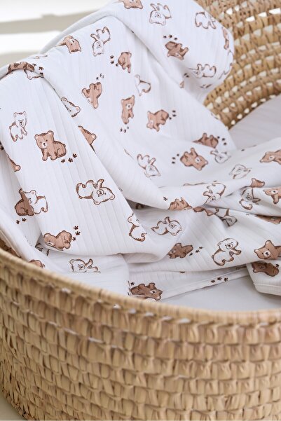 Bondberro Double Sided Interlock Cover & Blanket 100% Cotton Oeko-Teks Certified 100 X 85 cm