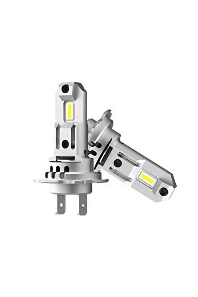 RG Parts Set of 2 mini led bulbs H7 canbus 20000lm 6000k cool white with fan