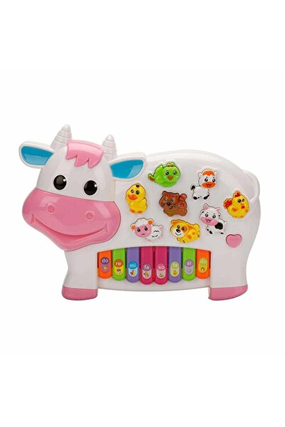 Can Ali Toys Cnl-2222-2223 Türkçe Piano Çiftlik Hayvanları
