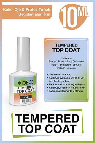d dece Primer Base Coat Top Coat 10ml 3'lü Kat Seti