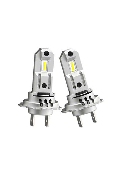 RG Parts Set of 2 mini led bulbs H7 canbus 20000lm 6000k cool white with fan