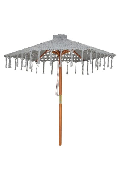 Maison Mex Umbrela gradina/terasa COMINO H.210 D.200 natur/gri