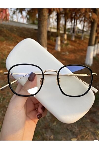 LOOKUP NEW Oval 47 Ekartman Bone Transparent Women Men Unisex Blue Light Prot...