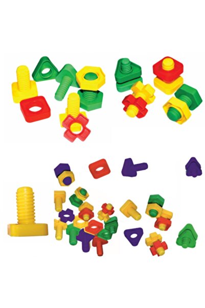 KingKids كينج كيدز أشكال تعليمية مع مسامير 64 قطعة