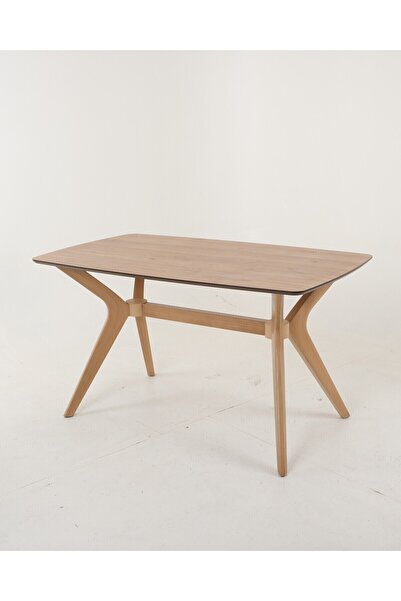 PLASMOB 80X138 Ceviz(Sadece Masa) Salon ve Mutfak Masası Viktoria Model