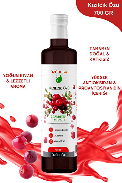 Özüdoğa Pestisit Içermez Analizli Kızılcık Özü %100 Doğal – Katkısız & Yoğun ...