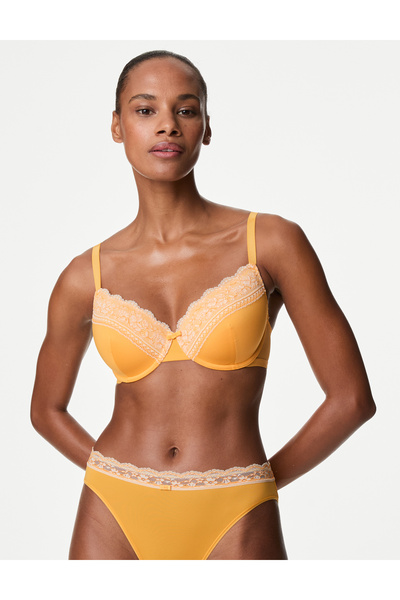 Marks & Spencer Dantel Detaylı Destekli Full Cup Sütyen