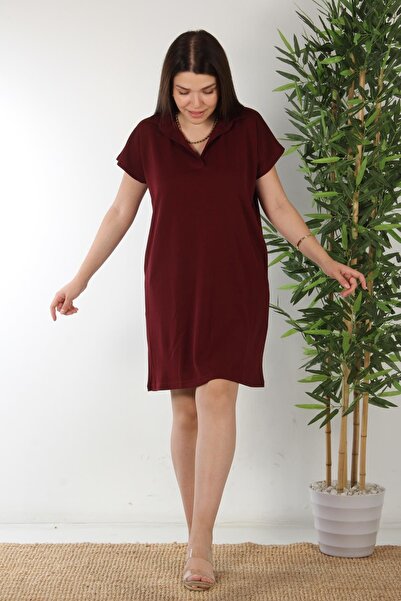 Mckanzie 6153 (N-1592) Rochie cu guler polo