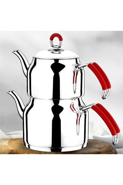 MTM Home Arian Red Teapot Set