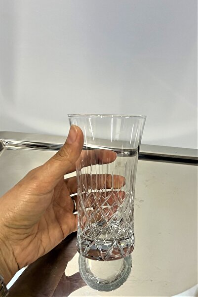 DECOSTYLE Polo As7 Decorated Soft Drink and Water Glass 6 Pieces