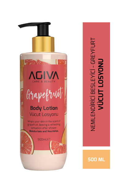 agiva care& beauty Greyfurt Özlü Besleyici ve Nemlendirici Vücut Losyonu