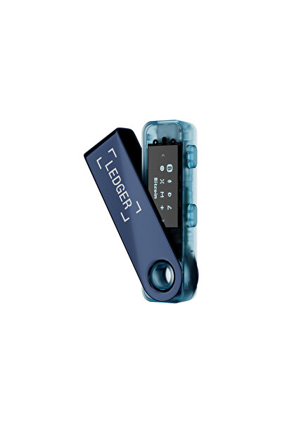 Ledger Nano S Plus Neptün Mavisi Kripto Donanım Cüzdanı