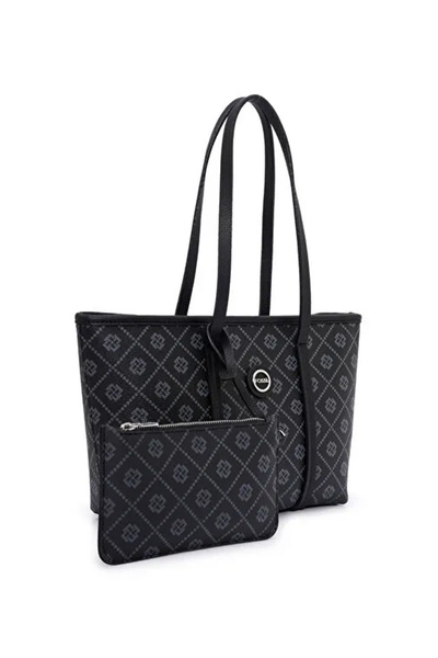 Fossil Women's Lina Monogram Medium Wallet Shoulder Bag