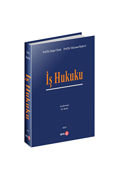Savaş Yayınevi İş Hukuku - Sarper Süzek