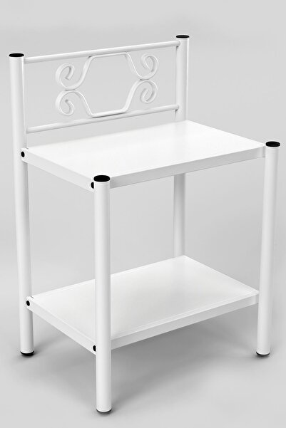 ARGİMO Leda Retro Ferforje Metal Komodin