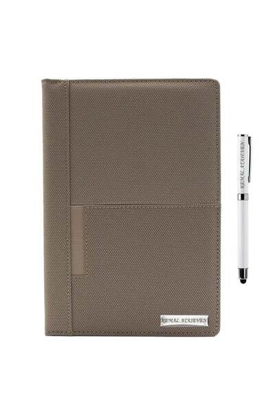 hediyerengi İsme Özel Cepli Defter ve Kalem Seti - Renk Seçenekli