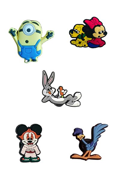 Crocs Jibbitz Terlik Süsü Karışık 5 Adet