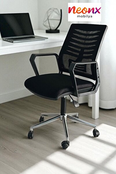 neonx /Life BEL DESTEKLI METAL AYAKLI/ÇALIŞMA SANDALYESİ/OFİS SANDALYESİ/GENÇ...