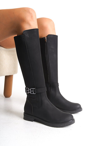 Riccon Women's Boots 00120101 Matte Black