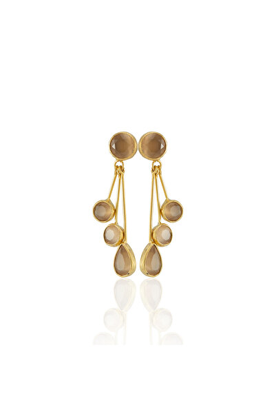 Design by Kadir Kadir Jewellery22 Ayar Altın Kaplama Vintage Küpe -El İşçiliği Ve Hipoalerjenik Küpe