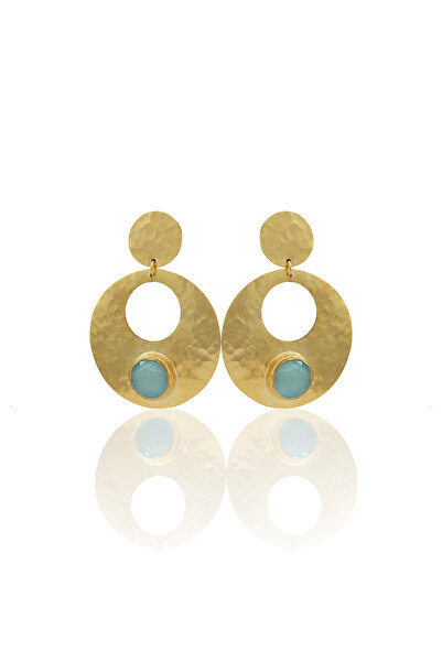 Kadir Jewellery 22 Ayar Altın Kaplama Vintage Küpe -El İşçiliği Ve Hipoalerjenik Küpe
