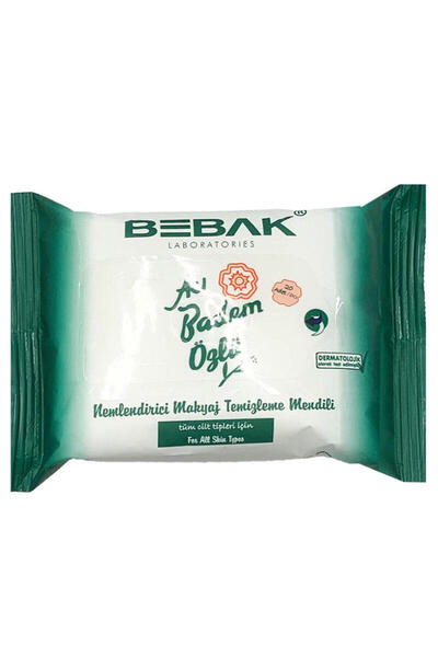 Bebak Nemlendirici Makyaj Temizleme Mendili 20 Pcs
