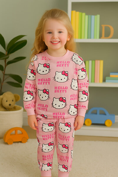 Arya Nisa Kids طقم بيجامة موسمية من القطن 100%