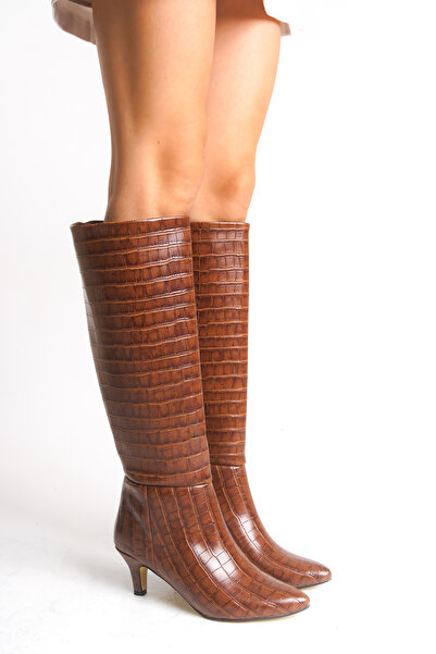 Riccon Alunalue Γυναικείες Μπότες 00125500 Tan Crocodile