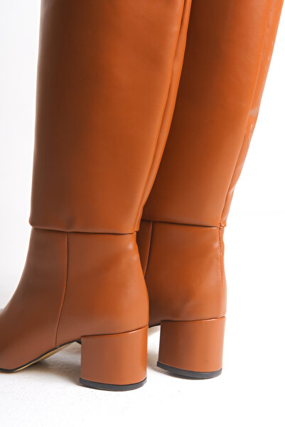 Riccon Γυναικείες μπότες Iserolia Tan Skin 00125000