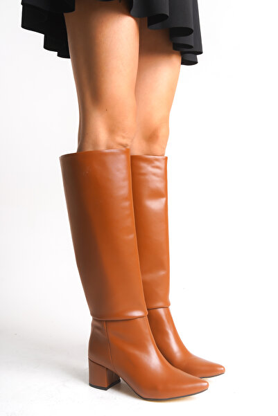 Riccon Γυναικείες μπότες Iserolia Tan Skin 00125000