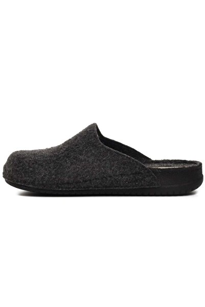 Kocamanlar Ayakkabı Bento K-12115 Home Slippers Orthopedic Men's Slippers Black