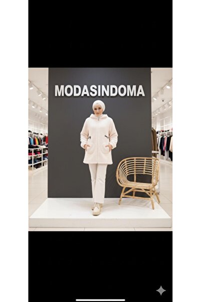 modasindoma γυναικεία βελούδινη ζακέτα με λάστιχο στη μέση