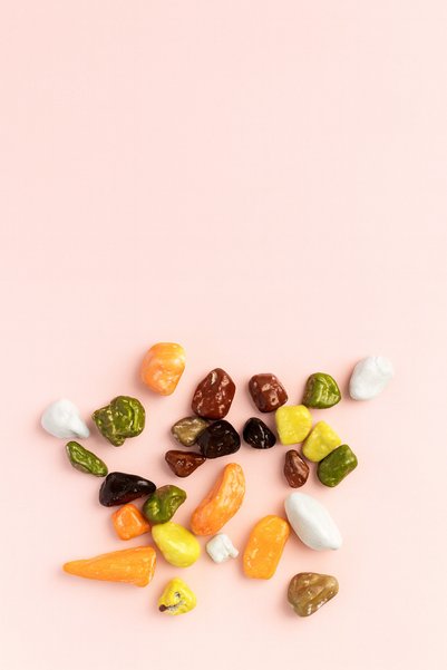 belchocolate دراجي الحصى مع الحليب الإضافي - 500 جرام.
