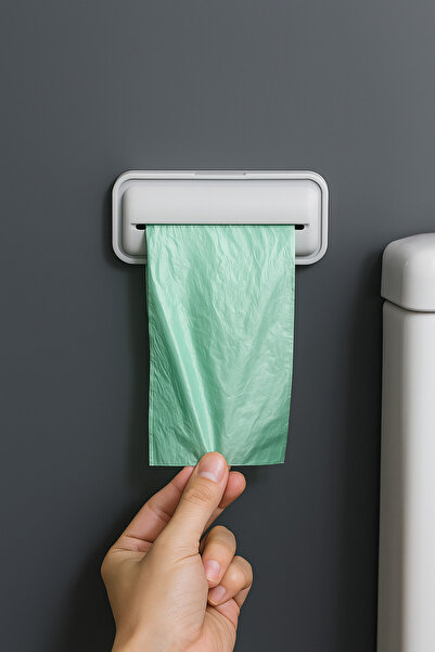 Special Action Garbage Bag Container Portable Garbage Bag Holder Adhesive Practical Garbage Bag Holder