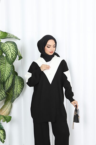 NİSUM MODA بدلة تريكو بتفاصيل رائعة