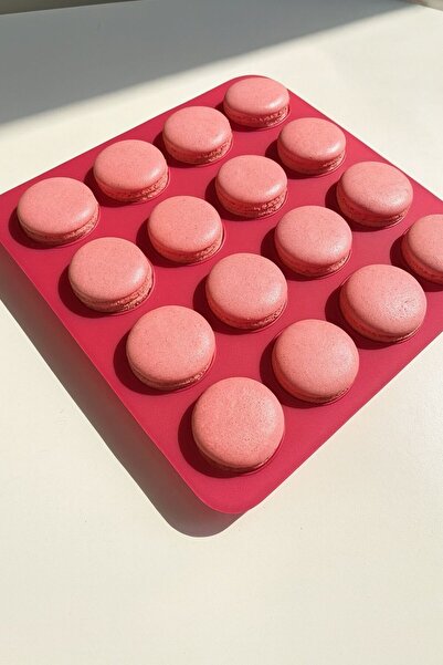 16pcs Silicone Macaron Cake Mold Mini Cake Cookie Chocolate Mold