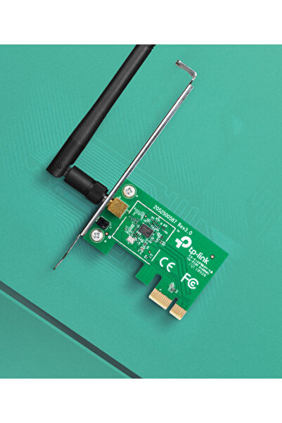 TP-LINK d-25 TL-WN781ND 150Mbps PCI EXPRESS ETHERNET KARTI