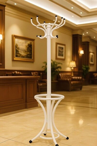 HOMEBELLA Lüks Tamamı Metal Portmanto Askılık Üreticiden Hol Antre Büro Ofis Öğrenci 100 kg taşıma