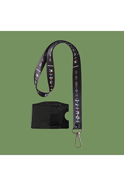 Staffy Midwife Temalı Boyun Askı İpi ve Kartlık