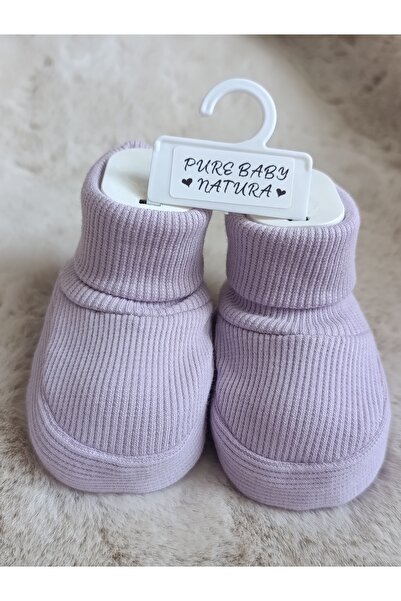 PURE BABY NATURA أحذية مرنة للجنسين من عمر 0-6 أشهر