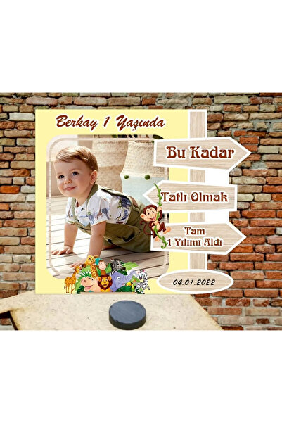 Xbedi Safarii Doğum Günü Magnet 20 Adet