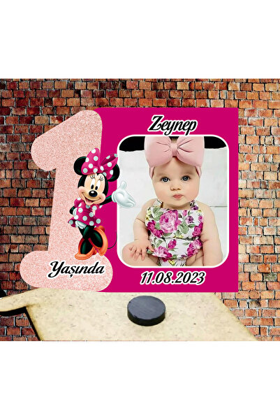 Doğum Günü Magnet Toz Pembe 20 Adet