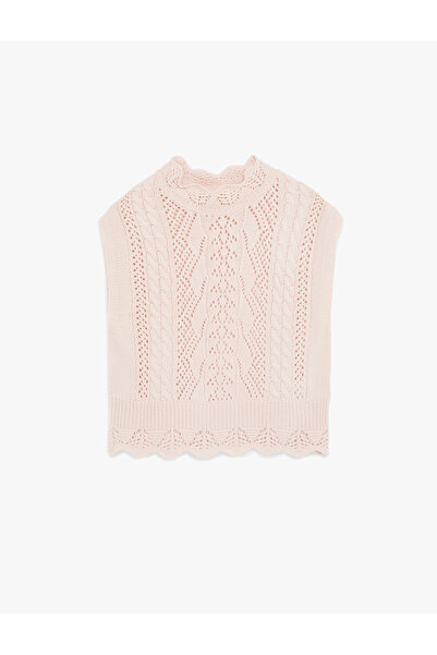 Koton Πλεκτά πουλόβερ αμάνικα με λαιμόκοψη