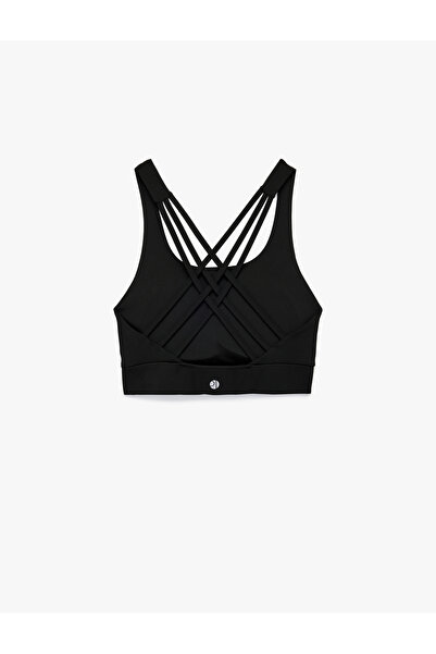 Koton Αθλητικό σουτιέν με λεπτή εφαρμογή με λεπτομέρεια στην πλάτη